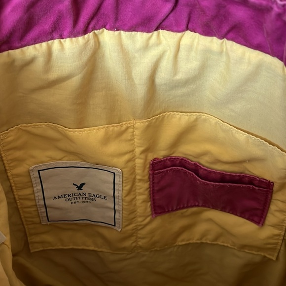 American Eagle Tote Bag - Fuchsia - Picture 9 of 12